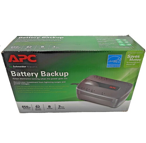 Apc be650g1 back ups - be650g1, back-ups